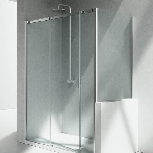 Cabine de douche en verre - SERIE 8000 : C3+CP - VISMARAVETRO - à porte coulissante / d'angle / résidentielle