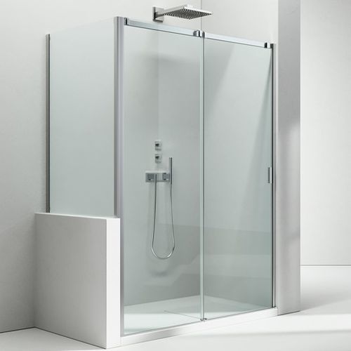 Cabine de douche en verre -  SERIE 8000 : CN+CP - VISMARAVETRO - à porte coulissante / rectangulaire / résidentielle
