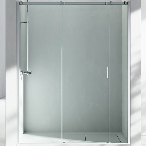 Cabine de douche en verre - SERIE 8000 : C3 - VISMARAVETRO - à porte coulissante / en niche / résidentielle