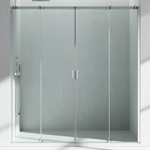 Cabine de douche en verre - SERIE 8000 : C4 - VISMARAVETRO - à porte coulissante / en niche / résidentielle