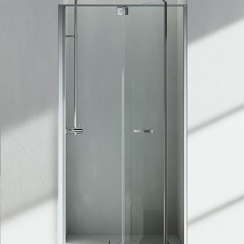 Cabine de douche en verre - REPLAY : RN  - VISMARAVETRO - avec porte pliante / en niche / en verre transparent