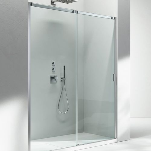 Cabine de douche en verre - SERIE 8000 : CN - VISMARAVETRO - à portes coulissantes / en niche / professionnelle