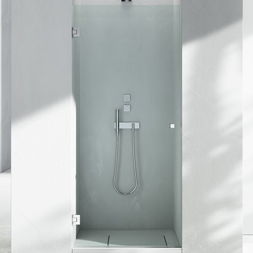 Paroi de douche battante - SERIE F : HL - VISMARAVETRO - pivotante / en niche / en verre trempé