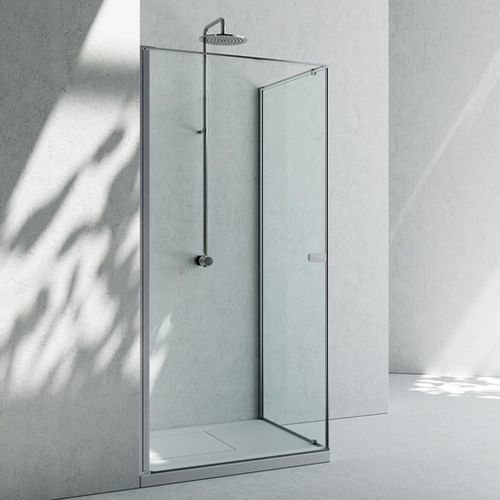 Cabine de douche en verre - KA+KF - VISMARAVETRO - en aluminium / avec porte pivotante / fixe
