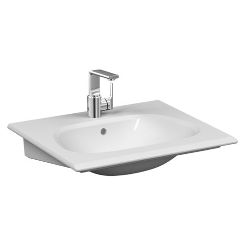 Vasque à poser - 5707B4XX-0001 SERIES - VitrA - en céramique / rectangulaire / contemporaine