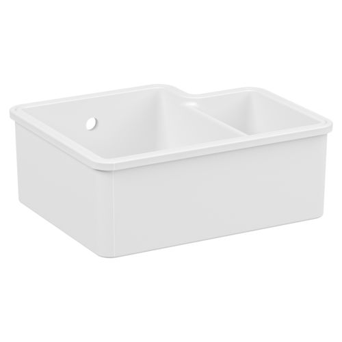Vasque sous plan - 5936B0XX-0012 SERIES - VitrA - en céramique / rectangulaire / contemporaine