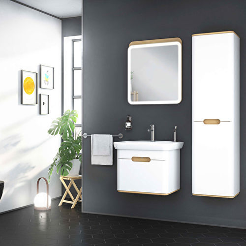 Miroir de salle de bain mural - SENTO  - VitrA - pour hôtel / pour sanitaire / pour centre de spa