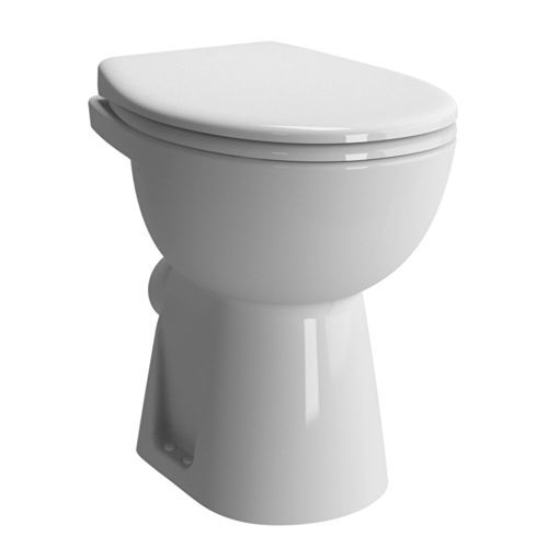 WC sur pied - CONFORMA - VitrA - en porcelaine / résidentiel / ovale