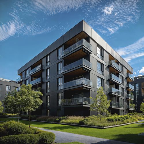 Bardage en panneaux - HARDIEPANEL® - James Hardie - France - en fibro-ciment / durable / lisse