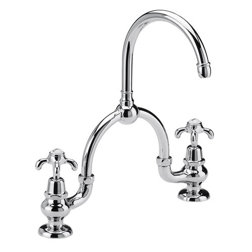Mélangeur de vasque - B/B4-A2-C1 - VOLEVATCH - à poser / en métal / de salle de bain