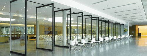 Profilé pour porte en acier inox - JANSEN-ECONOMY 60 - JANSEN