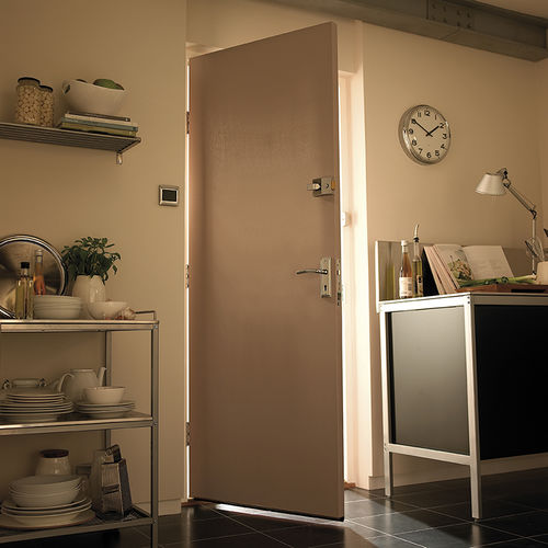 Porte d'extérieur - PAINT GRADE - JELD-WEN - en bois / battante / pleine
