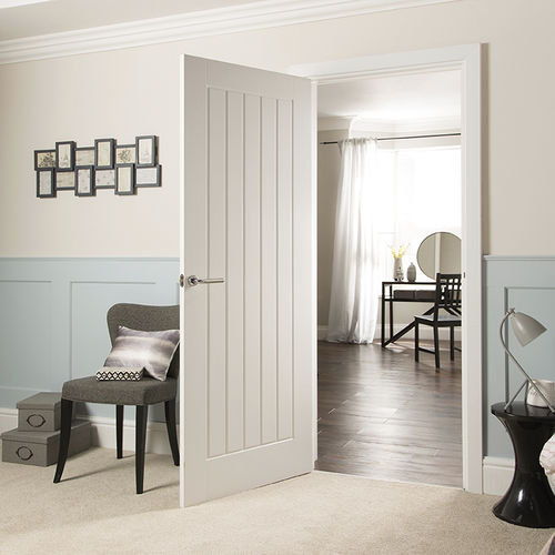 Porte d'intérieur - NEWARK - JELD-WEN - en MDF / battante / pleine