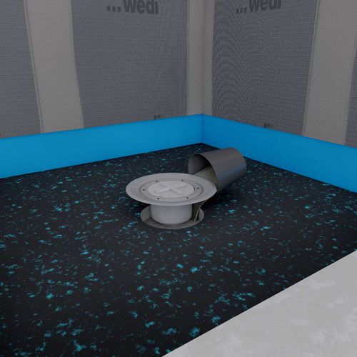 Isolant d'absorption acoustique - EDGE - wedi GmbH - en mousse de PET / en bande / pour intérieur
