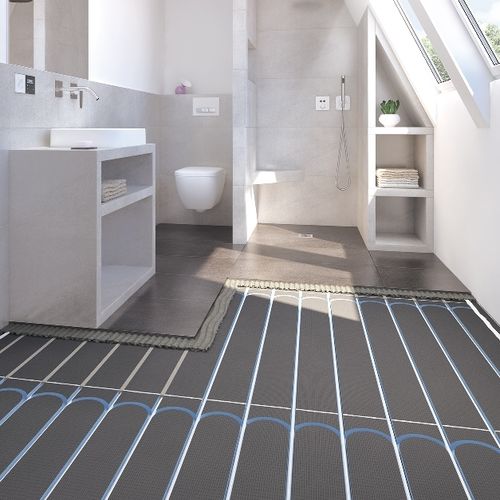 Panneau de construction en fibre de verre - PRELINE - wedi GmbH - en polystyrène / pour plancher / pour salle de bain