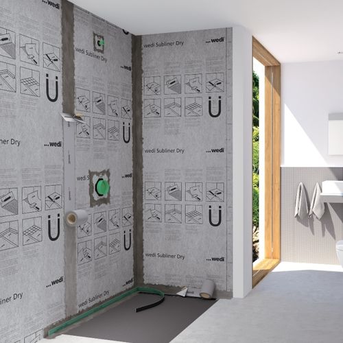 Membrane d'étanchéité de protection - 095110371 - wedi GmbH - pour mur / pour douche / pour salle de bain