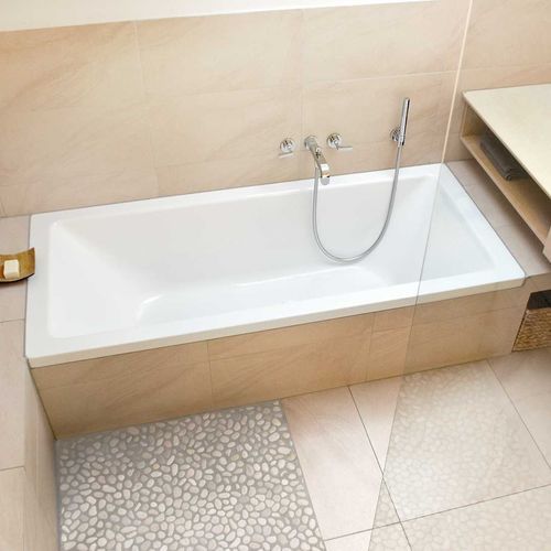 Habillage de baignoire rectangulaire - Bathboard - wedi GmbH - en verre / balnéo