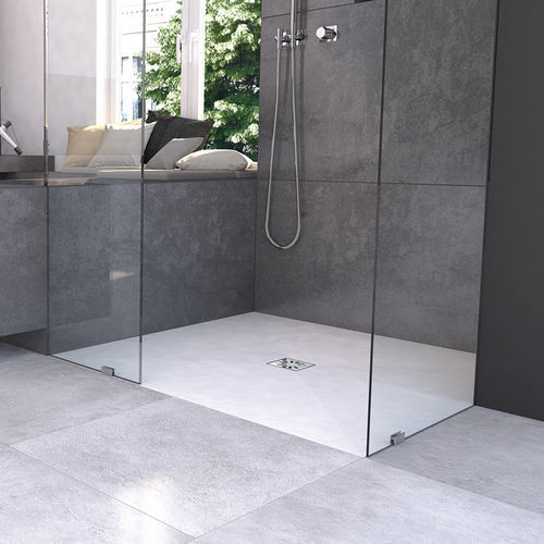 Revêtement de sol en Solid Surface - Fundo Top Integro - wedi GmbH - d'intérieur / de salle de bain / résidentiel