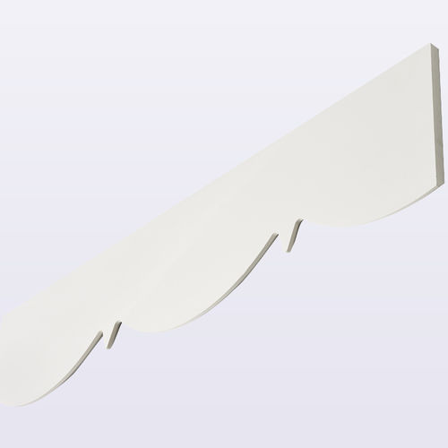 Bande de rive PVC - V-CREST - KESTREL / BCE - aspect bois