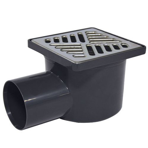 Bonde de douche en acier inoxydable - 30720889 - WIRQUIN
