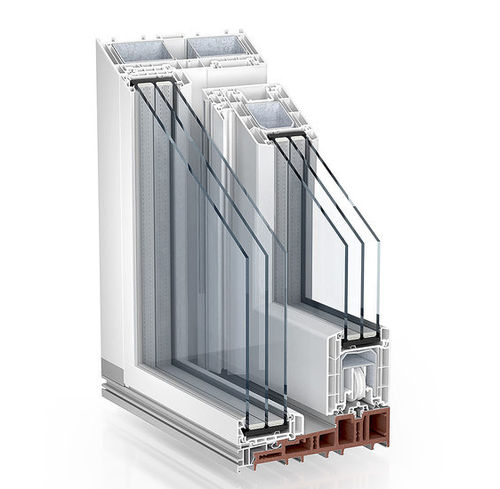 Porte d'extérieur - PREMIDOOR 88 LUX  - KÖMMERLING - aluminium / coulissante / fixe