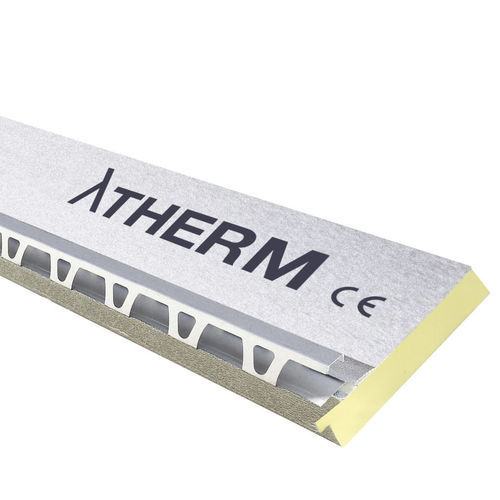 Panneau sandwich pour cloison - ESCANDELLATHERM - Cerámica La Escandella - pour toiture / face métallique / âme en polyuréthane PUR