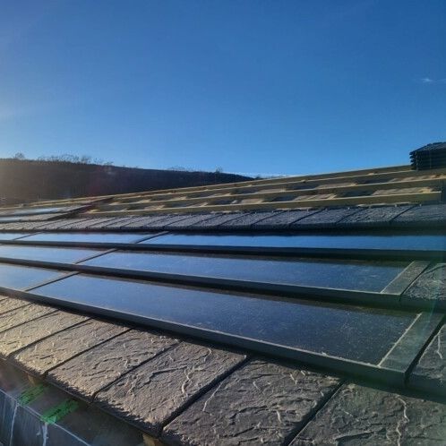 Panneau photovoltaïque monocristallin - VOLT - Cerámica La Escandella - pour l’intégration architecturale / pour toiture