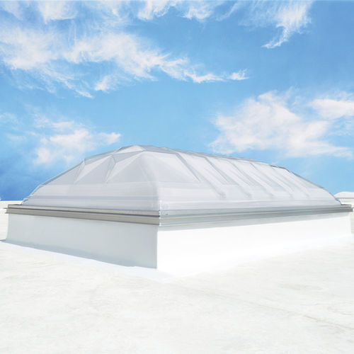 Dôme pour éclairage en verre - DYNAMIC  - VELUX - en acrylique / courbé / pour toiture-terrasse