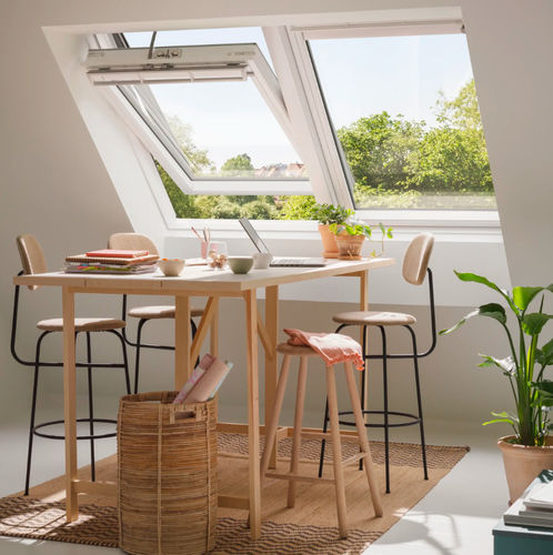 Fenêtre en métal - KLC 230 EU - VELUX - à soufflet / 1 vantail / 2 vantaux