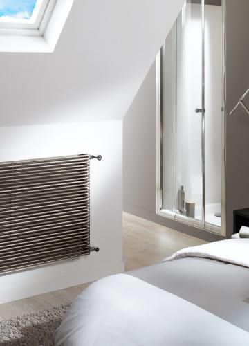 Radiateur à eau chaude - STRIANE - VTD - ACOVA - contemporain / en acier / mural