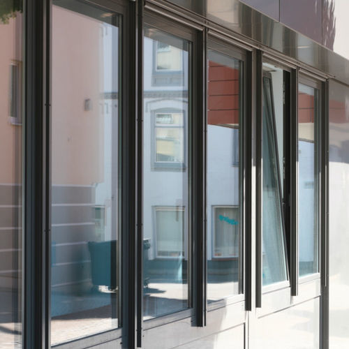 Fenêtre en aluminium - WICLINE EVO 65/75  - WICONA - battante / fixe / oscillo-battante