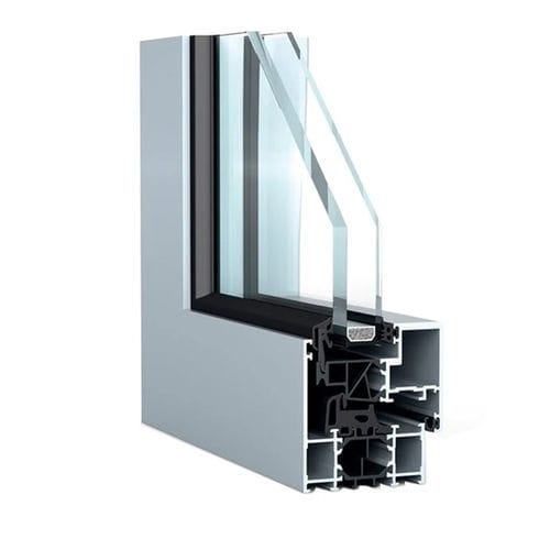 Fenêtre en aluminium - WICLINE 65HI   - WICONA - battante / fixe / oscillo-battante