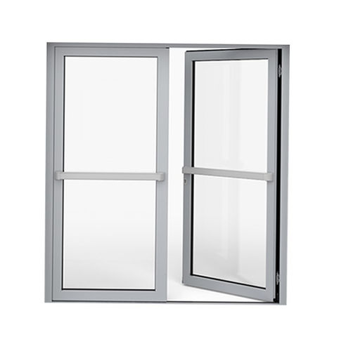 Porte antipanique - WICSTYLE NG - WICONA - d'entrée / en aluminium / battante