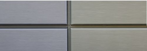 Façade ventilée en zinc - MOZAIK - VM Building Solutions