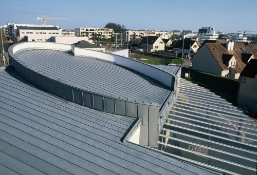Panneau structurel en zinc - TOITURE STRUCTURALE VMZINC - VM Building Solutions - de toiture