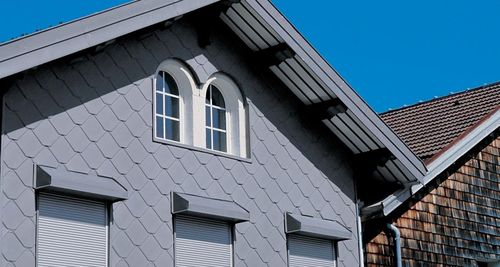 Bardage en panneaux - ADEKA® FACADE - VM Building Solutions - en écailles / de zinc / en métal