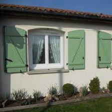 Volet battant - SOTHOFERM  - TRYBA - en bois / en PVC / pour façade