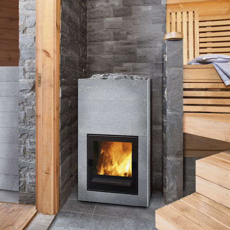 Poêle de sauna contemporain - HILE  - TULIKIVI