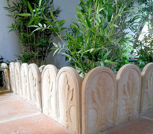 Bordurette de jardin - BORDER - TERRES CUITES DE RAUJOLLES - en terracotta / pour habitat / linéaire