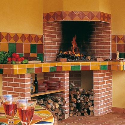 Brique pour four - OVEN TILE - TERRES CUITES DE RAUJOLLES - pour barbecue / pour sol / pour cheminée