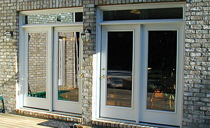 Porte-fenêtre battante - PROFILE - THERMA-TRU DOORS - en fibre de verre / à double vitrage