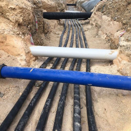 Remblai haute résistance à la compression - TRUBED - Tarmac Building Products - pour conduit / pour installation éolienne / pour route