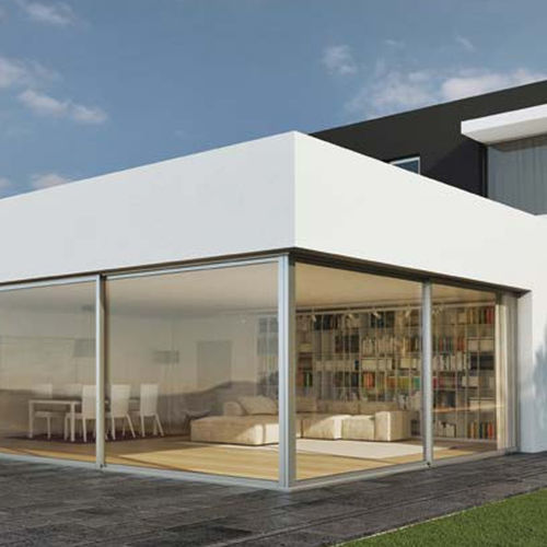 Système coulissant en aluminium - SOLEAL 55 CORNER - TECHNAL - pour fenêtre / externe / à galandage