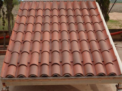 Tuile portugaise - C-40.15 - Tejas Borja S.A.U. - photovoltaïque / en terre cuite / grand moule
