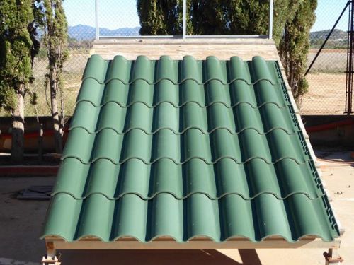 Tuile portugaise - TB-10 - Tejas Borja S.A.U. - photovoltaïque / en terre cuite / grand moule