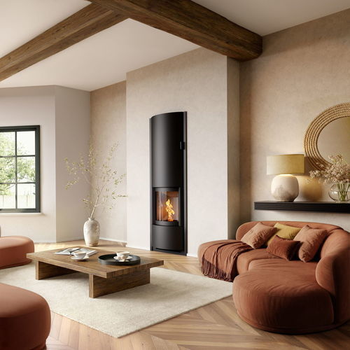 Insert de cheminée à granulés - SP20-IN - Stûv - en acier / à convection naturelle / contemporain