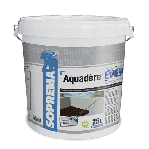 Enduit d'imprégnation à froid - AQUADERE® - SOPREMA - pour mur / pour toiture / pour fondation