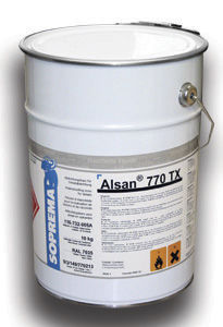Système d'étanchéité liquide SEL de terrasse - ALSAN® 770 TX - SOPREMA - pour joint de dilatation / en résine