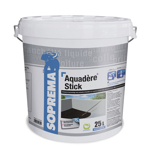 Enduit d'imprégnation à froid - AQUADERE® STICK - SOPREMA - pour toiture / pour bois / pour béton