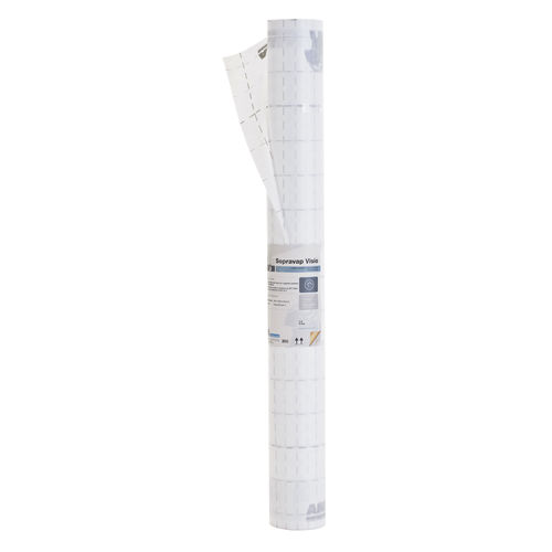 Écran pare-vapeur en polyéthylène - SOPRAVAP® VISIO - SOPREMA - en polypropylène / pour toiture / pour plancher
